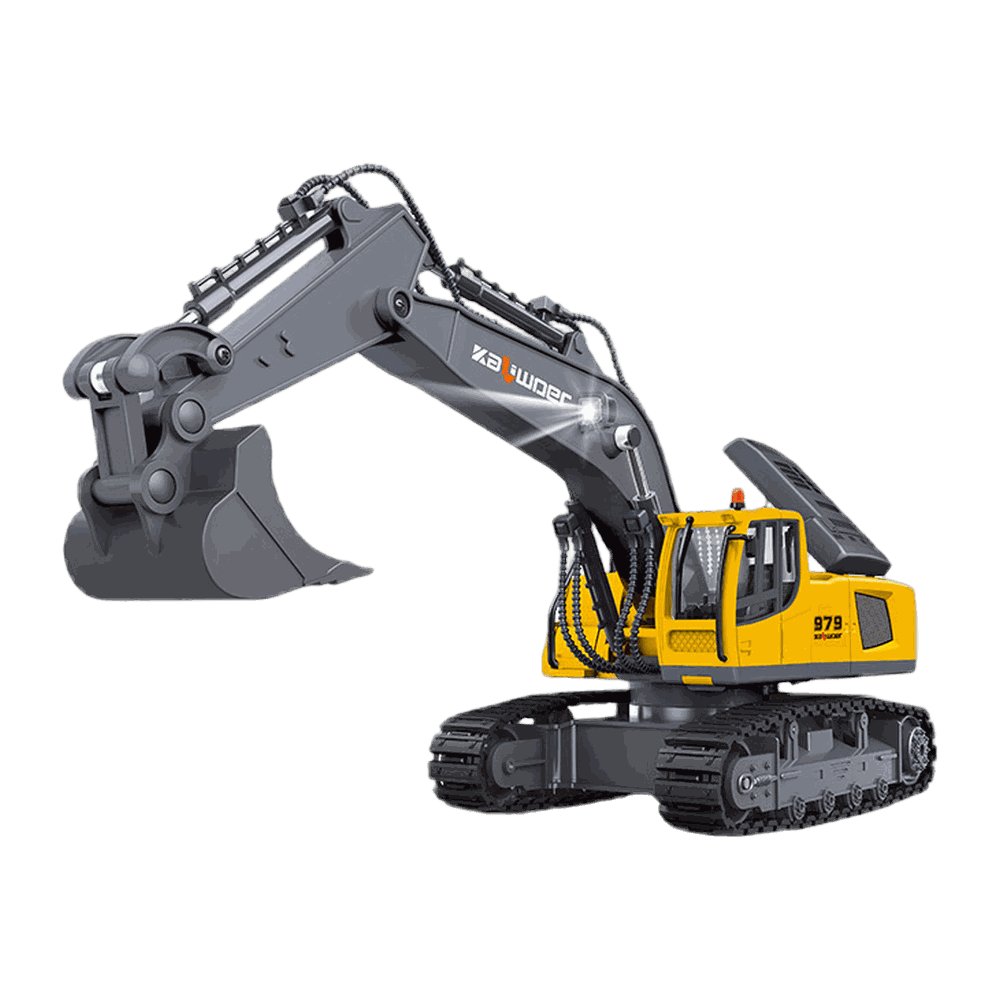 1:18 11-Channel Alloy RC Excavator