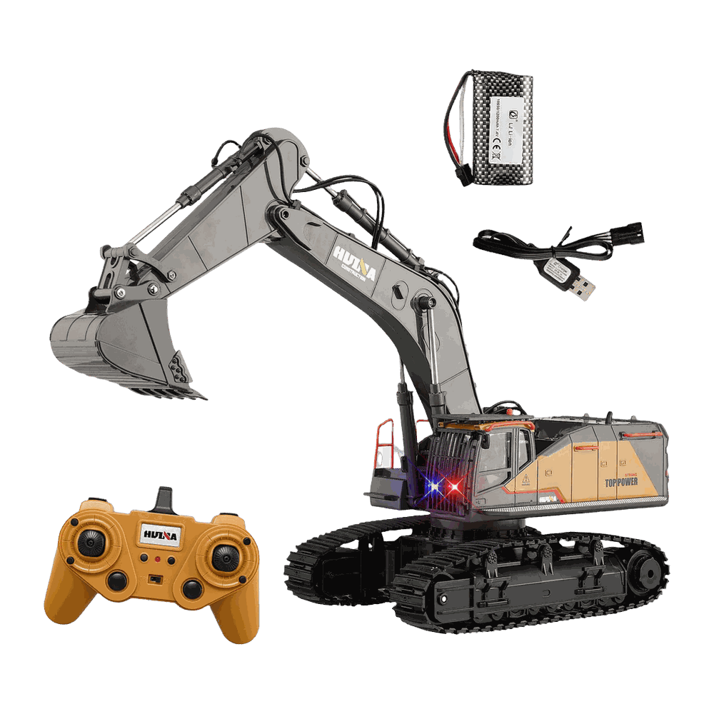 1:14 22-Channel Alloy RC Excavator